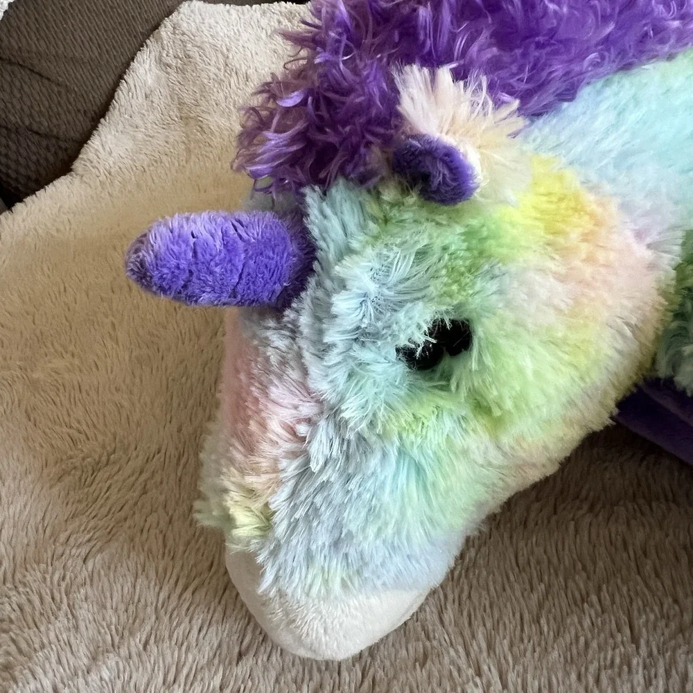 Purple Unicorn Glow Pillow Pet 2013 Tie Dye 16